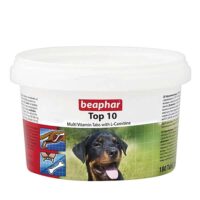 قرص مولتی ویتامین سگ بیفار مدل تاپ 10