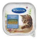 ووم گربه وینستون با طعم گوشت شکار و مرغ - Winston Schlemmer-Menü mit Wild