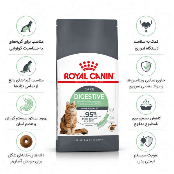 غذای رویال کنین دایجستیو گربه –