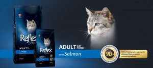 غذای خشک گربه رفلکس پلاس ماهی سالمون