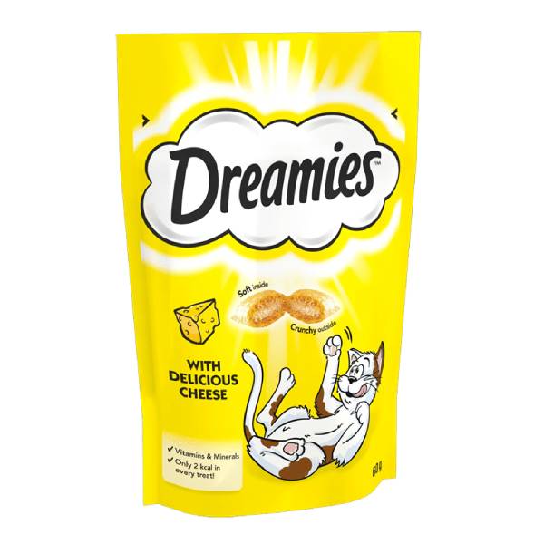 تشویقی گربه دریمیز باطعم پنیر