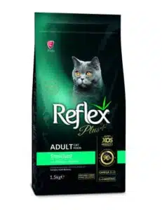 غذای خشک گربه رفلکس پلاس عقیم شده باطعم مرغ