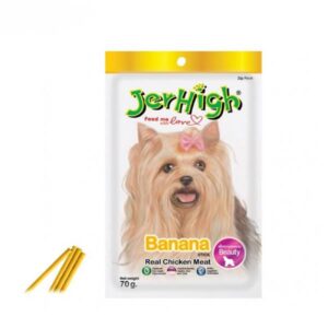 تشویقی سگ جرهای باطعم مرغ و موز _ JerHigh