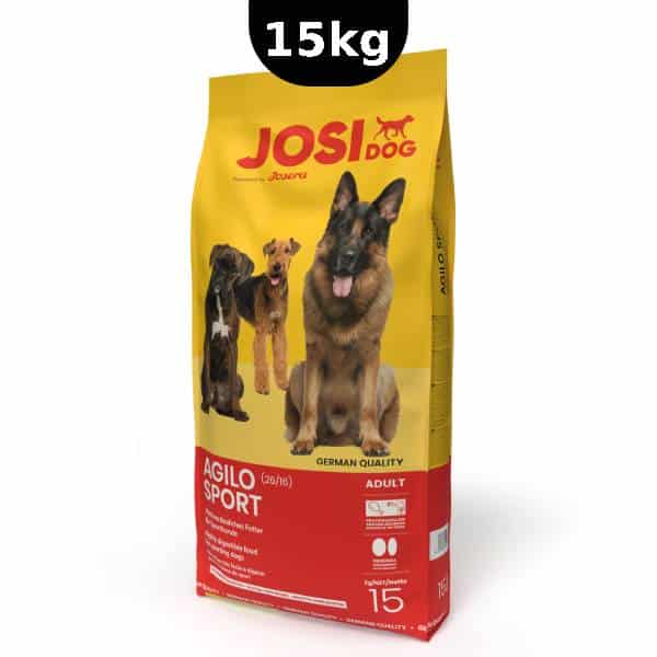 غذای خشک سگ بالغ جوسرا مدل JosiDog Agilo Sport