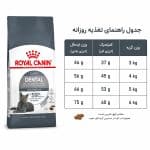 غذای دنتال کر رویال کنین