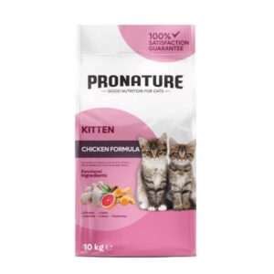 غذای خشک بچه گربه (کیتن) پرونیچر طعم مرغ و برنج _ 10kg