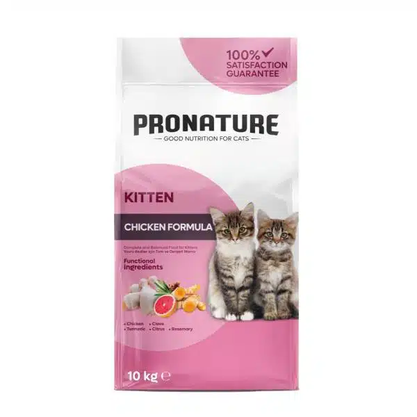 غذای خشک بچه گربه (کیتن) پرونیچر طعم مرغ و برنج _ 10kg غذای خشک بچه گربه (کیتن) پرونیچر طعم مرغ و برنج _ 10kg