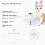 آبخوری برقی حیوانات خانگی مدل اپل الس پت – Els Pet Apple Fountain