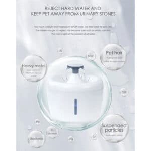 آبخوری برقی حیوانات خانگی مدل اپل الس پت – Els Pet Apple Fountain