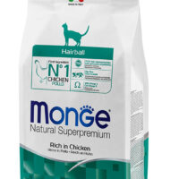 Monge Superpremium Hairball Rich in Chicken