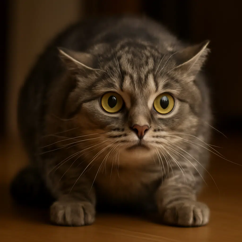 چرا گربم میترسه