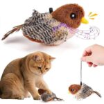 اسباب بازی گربه پرنده بال دار موزیکال شارژی