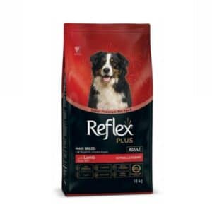 reflex dog beef mediom adult 18