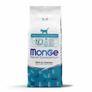 غذای خشک بچه گربه طعم مرغ مونژه _ وزن 1.5کیلوگرم