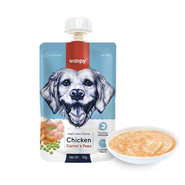 پودینگ سگ ونپی با طعم گوشت مرغ و هویج و کدو پودینگ سگ ونپی با طعم گوشت مرغ و هویج و کدو