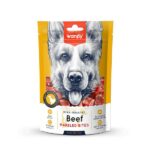 تشویقی تکه ای سگ ونپی طعم گوشت گاو کبابی _ 100 گرم