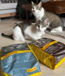 غذای گربه لجر و غذای گربه نیچرله جوسرا