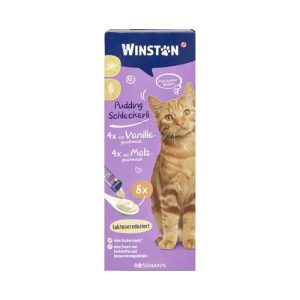 بستنی گربه وینستون طعم وانیل و مالت _ Winston